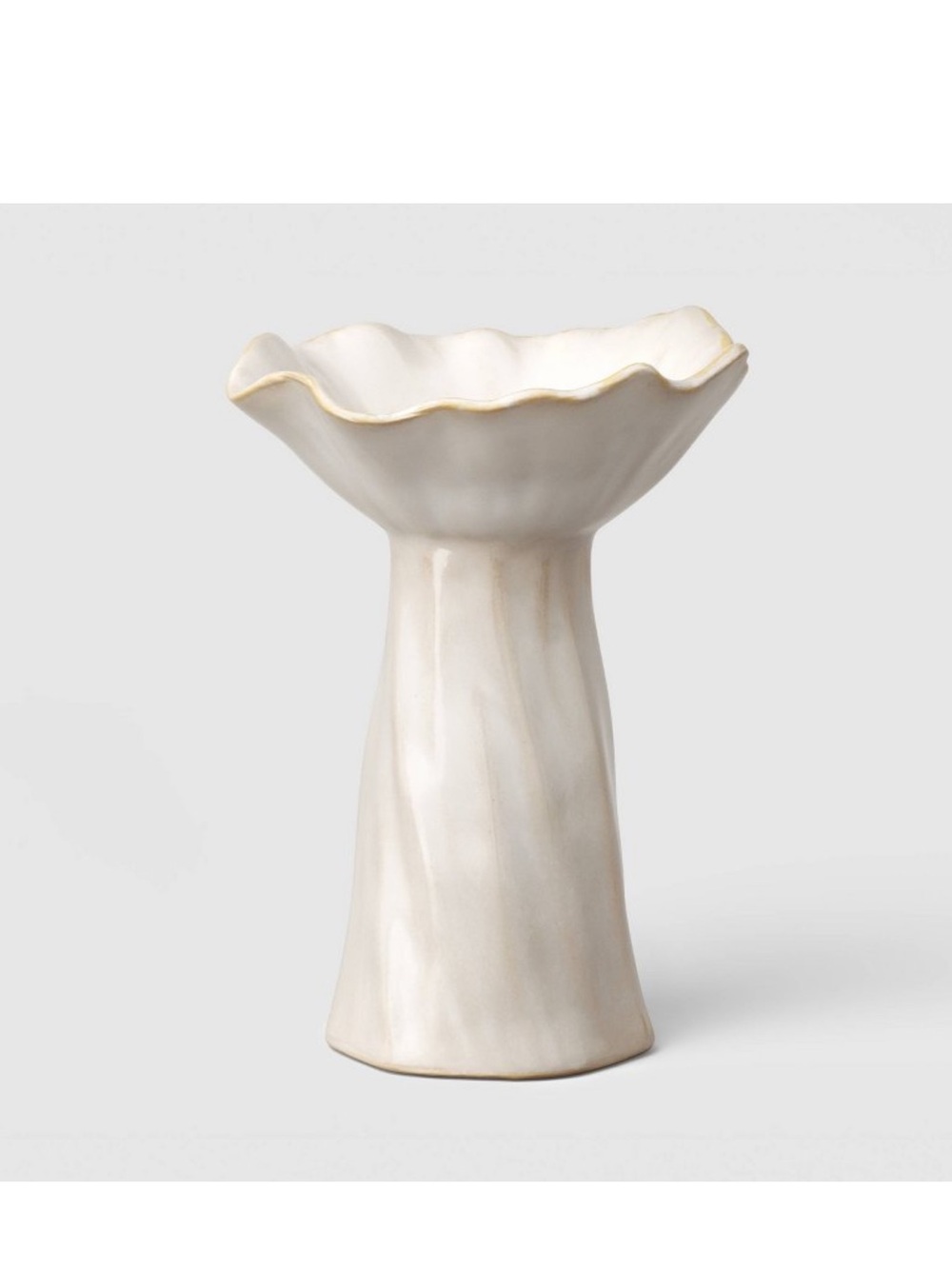 Short Sculpted Foliage
Taper Candle Holder-Threshold